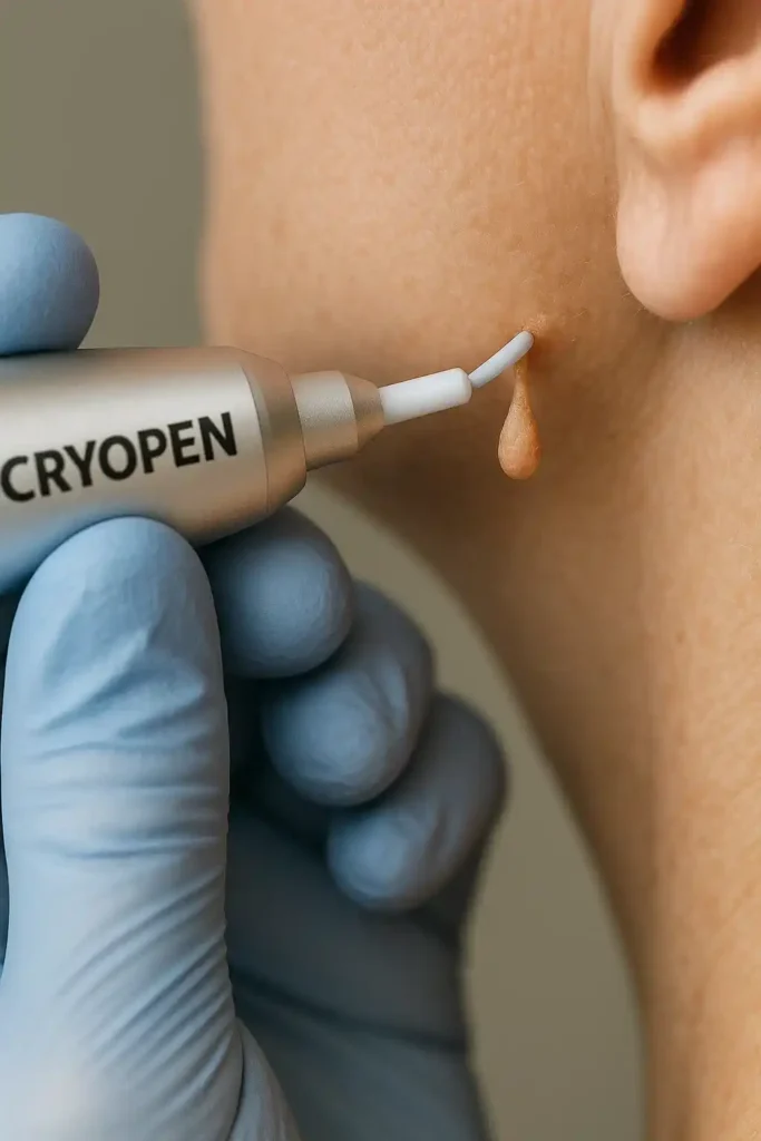 Cryopen for skin tags removal Telford speak to our team today!