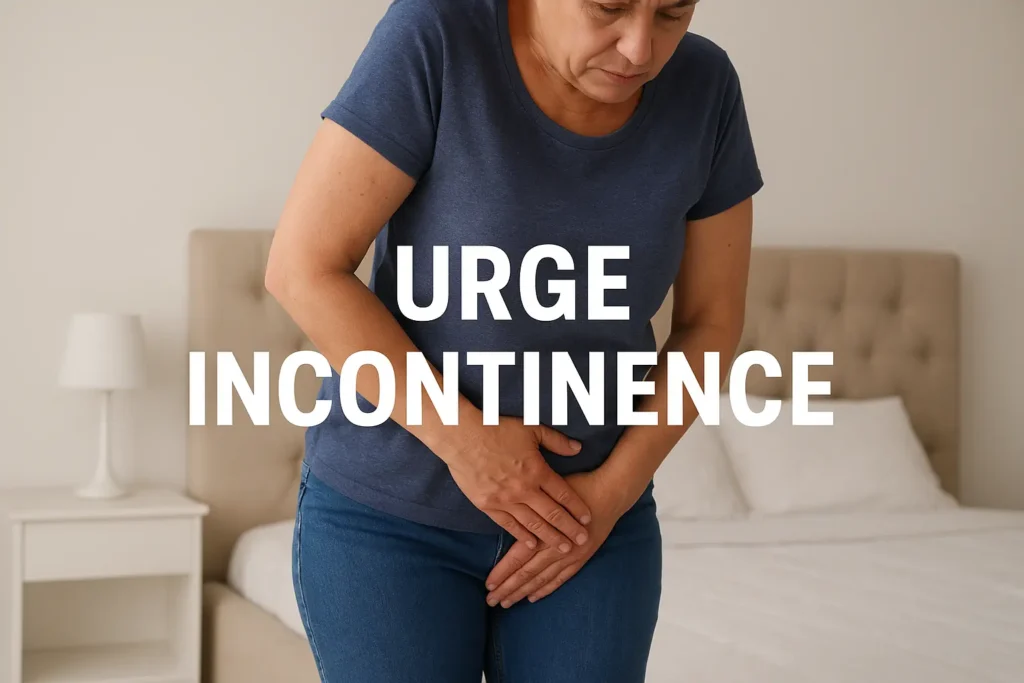 how to manage urge incontinence Telford symptoms
