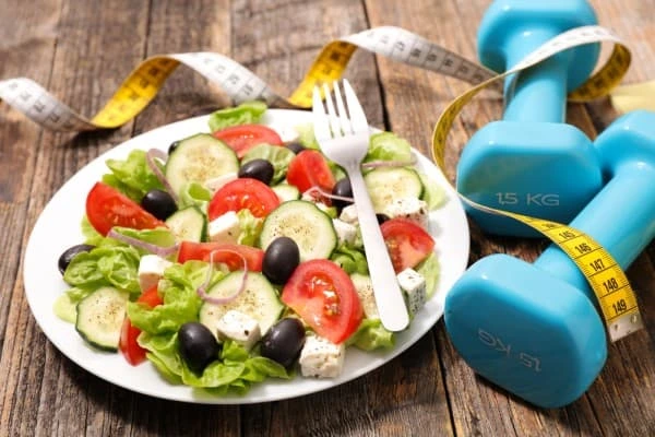 Example of good diet and exercise Telford