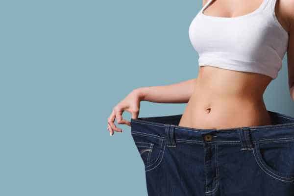 woman after fat reduction treatment Telford