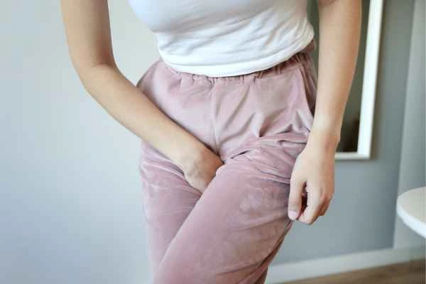 woman struggling with urine incontinence Telford