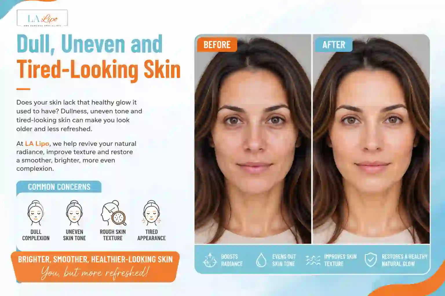 Sign #5: Dull, Uneven and Tired-Looking Skin Telford
